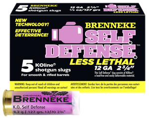 Brenneke Self Defense 12Gauge 2.75" 1/3oz Sabot