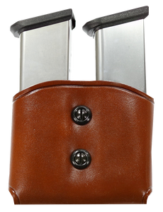 Galco DMC Mag Carrier Double Tan Leather