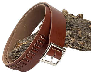 Hunter Company Cartridge Belt Antique Brown Leather