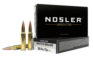 Nosler Match Grade RDF 308Win 175gr RDF