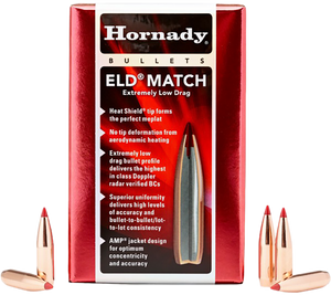 Hornady 6mm .243 109gr Extremely Low Drag-Match
