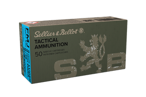 Sellier & Bellot Handgun 9mmLuger Subsonic 140gr