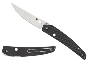 Spyderco Ikuchi 3.26" Folding Plain CPM S30V