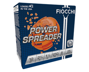 Fiocchi Exacta Target Power Spreader 12Gauge 2.75"