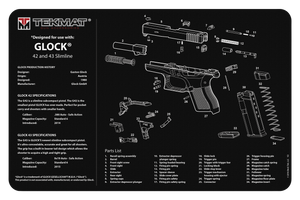 TekMat Glock 42/43 Ultra 20 Cleaning Mat