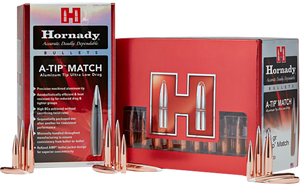 Hornady 22Cal .222 76gr A-Tip Match 100