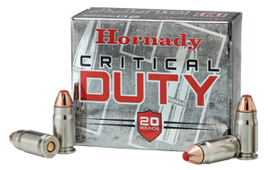 Hornady Critical Duty 9mmLuger+P 124gr Hornady FlexLock