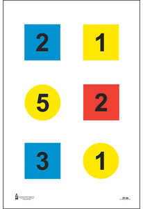 Action Target Training Discretionary Command Circle/Square Paper