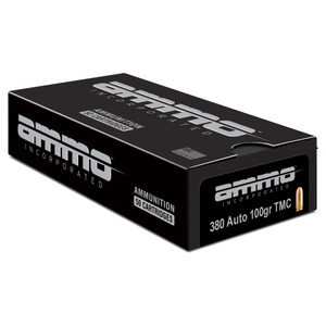 Ammo Inc 380 Auto 100gr Tmc 50/1000 Ammo Inc 380 Auto 100gr Tmc 50/1000