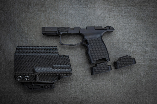 Juggernaut Tactical JT P365 Grip Module Anodized Black - NO Manual Safety