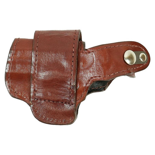 Bond Arms Leather Driving Holster RH 3" Barrel Brown with Henna Stitching - H-DT-300-BNH-R-BT