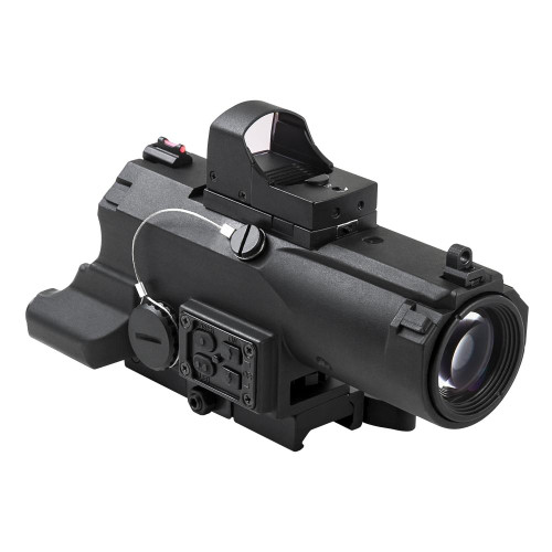 NcSTAR Eco 4xScope/Laser & NAV LED/Micro Green Dot Black - VECO434QRBG-A