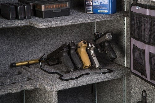 Lockdown Handgun Muzzle Rack 6 Gun