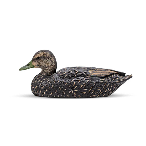 AdvenTec LLC dba Rig Em Right Rig'Em Mainline Series Black Duck Decoy 6/ct