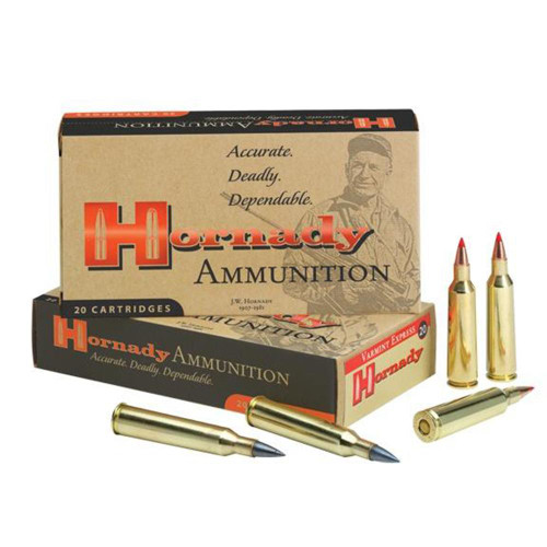 Hornady Varmint Express Rifle Ammunition .223 Rem 55 gr V-Max 20/ct