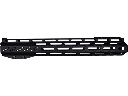 Fostech Mach-2 Lite 13" Rail for AR-15 Platform Graphite Black - 6700-blk