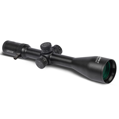 Konus Glory Rifle Scope 3-24x56mm FFP 30mm Blue/Red Fine Crosshair Illuminated