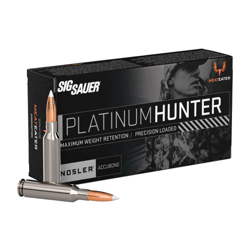 Sig Sauer Platinum Hunter Accubond Rifle Ammunition 6.5 Creedmoor 140gr PT 20/ct