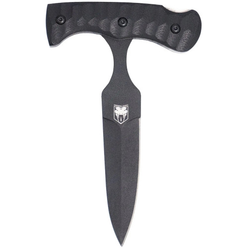 CobraTec G-10 Folding Push Dagger Blade Black - FG10PD