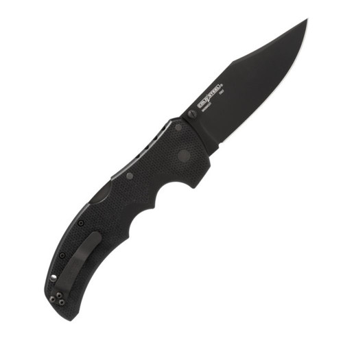 Cold Steel Recon 1 Magnacut Folding Knife 4" Clip Point Blade Black - CS-27TMC