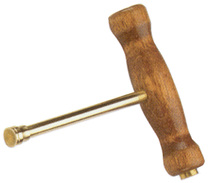 Traditions Ball Starter T-Handle Style Wood/Brass