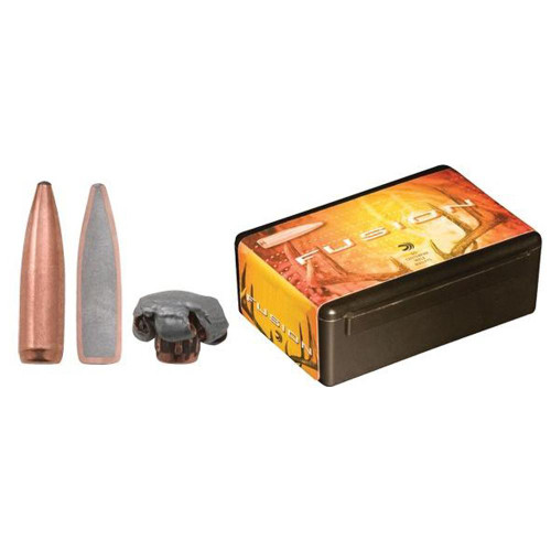Federal Fusion Component Soft Point / 4 Case 7mm .284 175gr, 100 Count - FB284F4