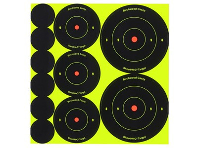 Shoot&bull;n&bull;c&reg; Self-adhesive Targets, 12 Pk