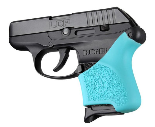 Hogue Handall Hybrid Ruger LCP Grip Sleeve-Aqua - 18104
