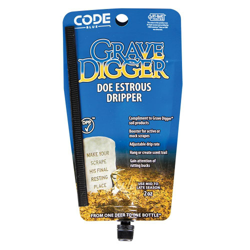 Moultrie Code Blue Grave Digger Doe Estrous Dripper - OA1425