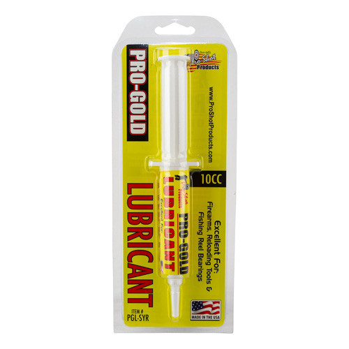 Pro-Shot 10CC Syringe Gold Lube - PGLSYR
