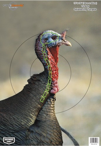 Birchwood Casey B/C Target Pregame 12"X18" Turkey 8 Targets