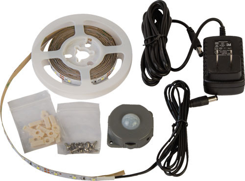 LOCKDOWN LED VAULT TAPE LIGHT MOTION SENSOR ACTIVATION
