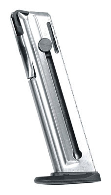 Walther PPQ 22 LR 12rd Magazine, Silver - 51060002