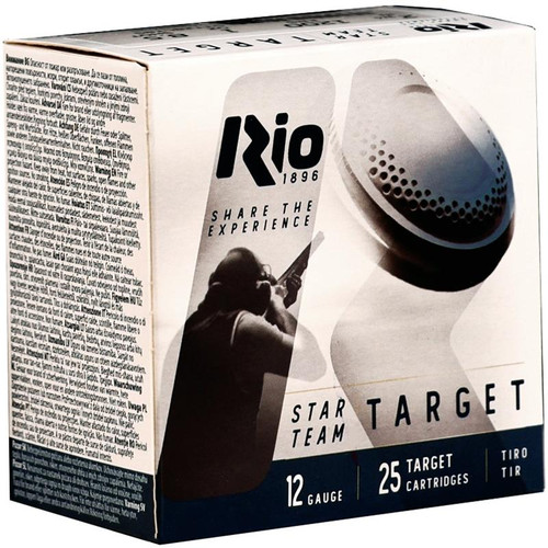 Rio Star Team Target Low Recoil Shotshells 12ga 2-3/4" 1oz #8.5 25/ct