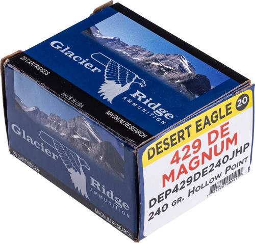 Desert Eagle 429 DE 240gr JHP 20-Round 10BX/CS