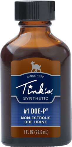 Tinks Deer Lure #1 Doe-P NON Estrus Synthetic 1FL OZ Bottle