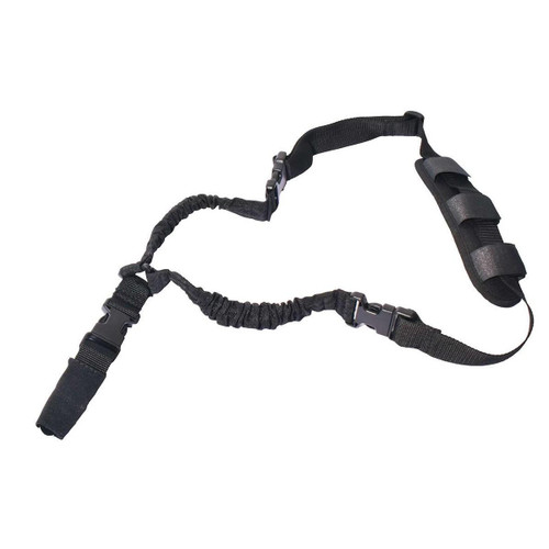 American Tactical Inc-ATI Rukx Single Point Bungee Sling Black - ATICT1PSB