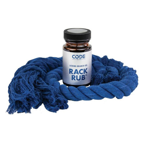 Moultrie Code Blue Rope A Dope with Rack Rub