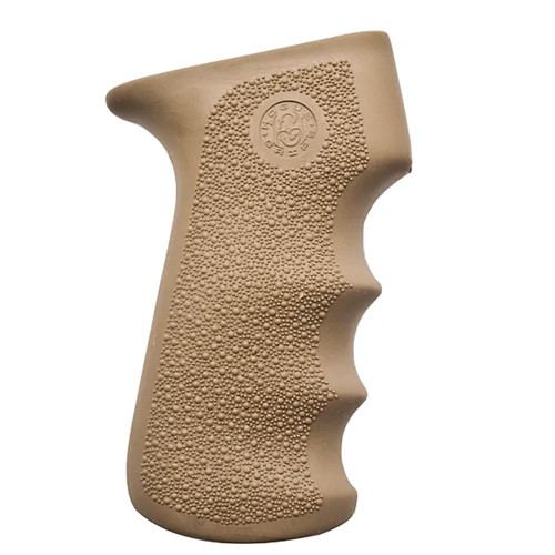 Hogue AK-47 Rubber Grips with Finger Grooves Desert Tan - 74003