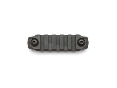 BCM Picatinny Rail Section Black, Nylon, 3", M-LOK Compatible Mount - BCMMCMR1913N3BLK