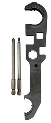 American Tactical Imports AR-15 Armorer Wrench - Matte 4" T25 And 4" Phillips Driver