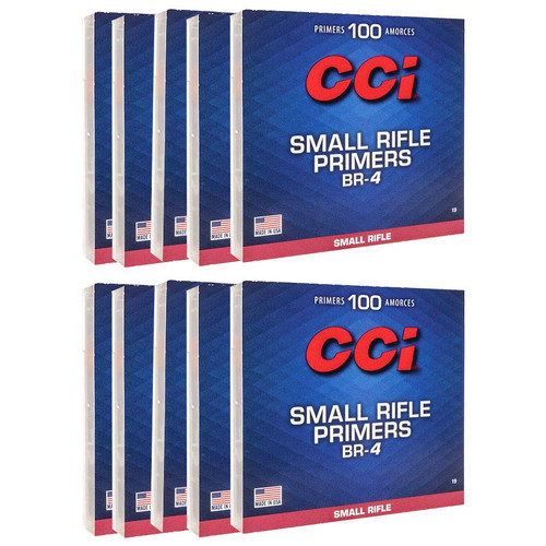 CCI Standard Primers BR4 Small Rifle 1000/ct