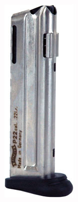 Walther Magazine P22Q 22LR 10-Round With Finger Rest