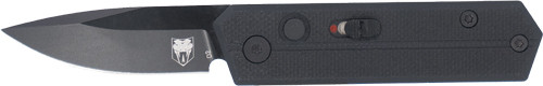 COBRATEC STINGER FOLDER 1.9" BLACK/BLACK D2 BLADE SD BUTTON