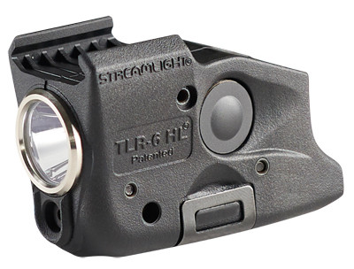 Streamlight TLR-6 HL Handgun Weapon Light for Glock 43x/48 300 Lumens Red Laser - 69345