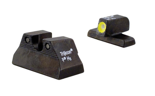 Trijicon H&K USP Compact HD Night Sight Set Yellow - HK108Y