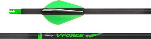 Victory Archery Vforce Gamer 300 Arrow Fletched 6PK