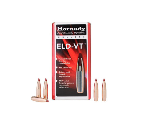 Hornady Eld-Vt Rifle Bullets 6.5mm .264" 100 gr 100/ct