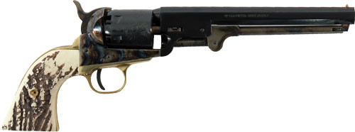 Traditions BP Revolver Wild Card 36 CAL 7.375" CC/Stag