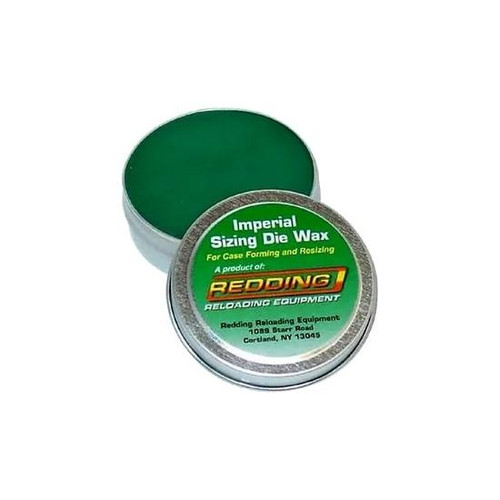 Redding Brand Imperial Sizing Die Wax Green 1oz Tin - 21022